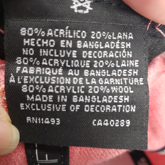 New Era 59Fifty Los Angeles Angels Classic Fitted Hat Red Heather Size 7 1/8 - Picture 14 of 15